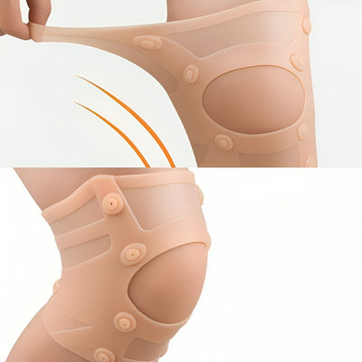 MagniFlex | Magnetic Pain Relief Knee Support – Stimulates Circulation for Fast Recovery – Silicone Anti-Slip Fit – For Running & Arthritis Pain