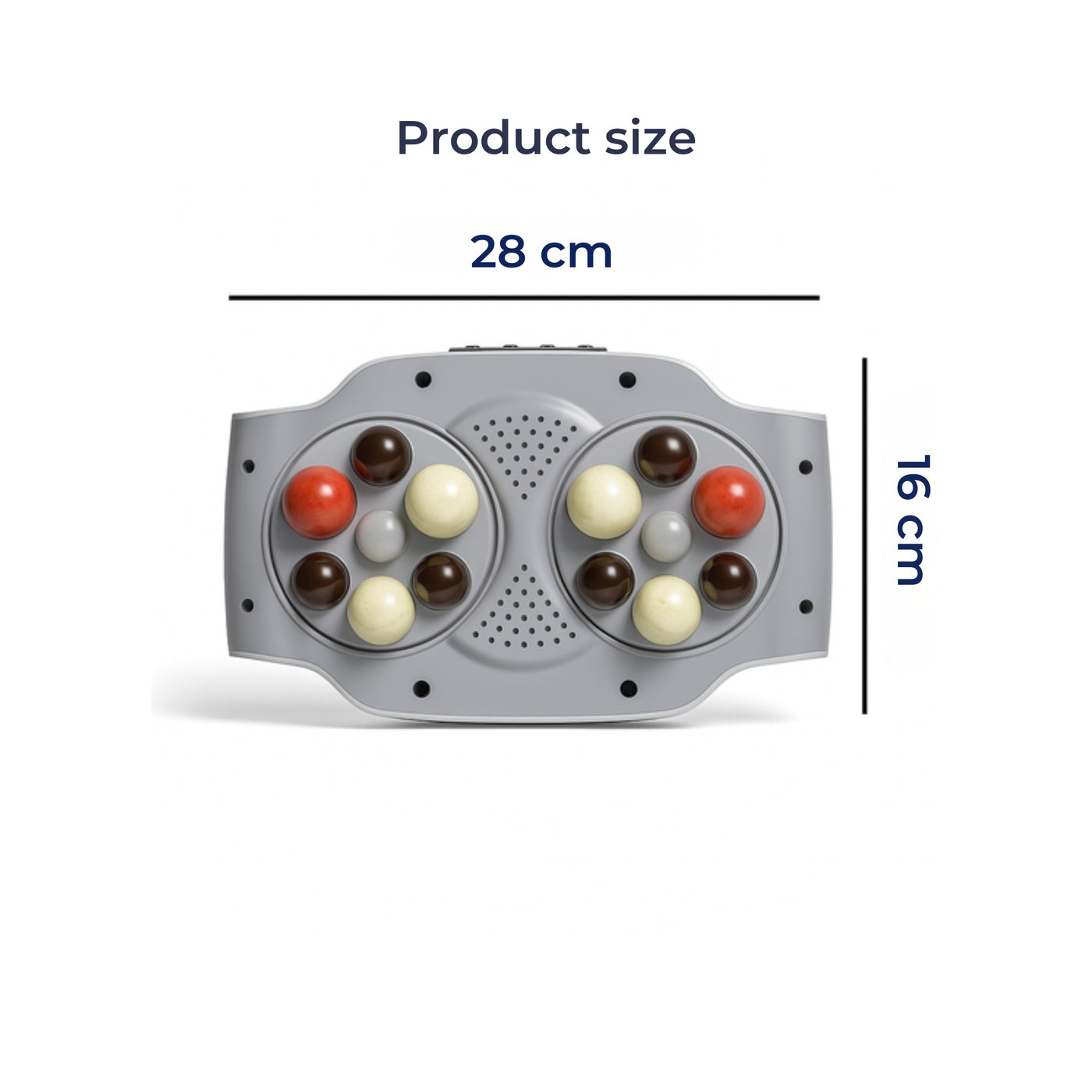 CoreCalm | Abdominal Heating Massager – Heat Light Massage – Adjustable Wireless Belt – Relief for Period Cramps & Bloating