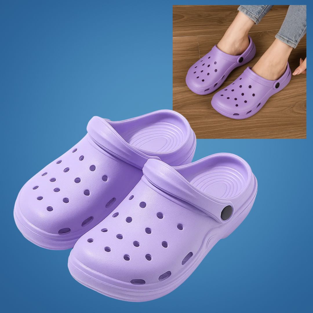 ShiftEase | Nursing Clogs – Slip-Resistant – Breathable EVA – Cushioned Comfort – Pain Relief for Nurses on Long Shifts