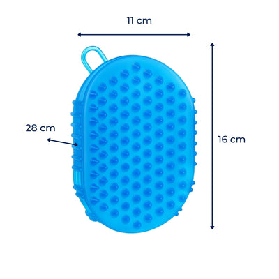 SmoothSkin | Body Exfoliating Glove – Deep Exfoliation – Durable Silicone – Removes Dead Skin – Reveals Silky Soft Healthy Glowing Skin