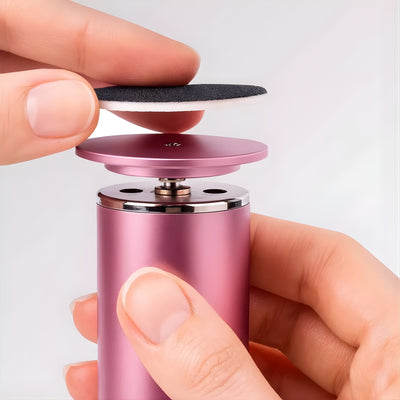 SmoothStep | Electric Foot File Callus Remover – Hard Skin Removal – Waterproof Rechargeable – Restores Soft Smooth Feet Instantly