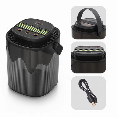 BreatheWell | Air Humidifier Diffuser – Essential Oil Aroma – Quiet 3 L Tank – Relieves Dry Air, Soothes Skin & Improves Sleep Quality