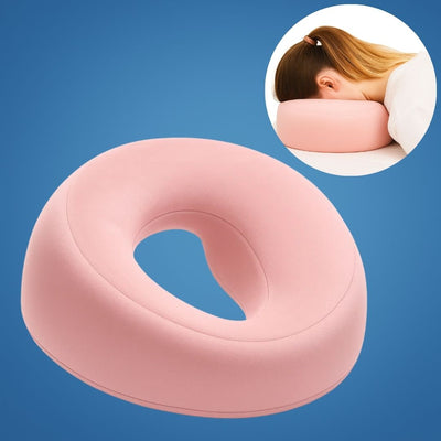 FaceEase | Face‑Down Pillow – Pressure Relief Support – Contoured Memory Foam – Ideal for Massage Beauty & Stomach Sleeping