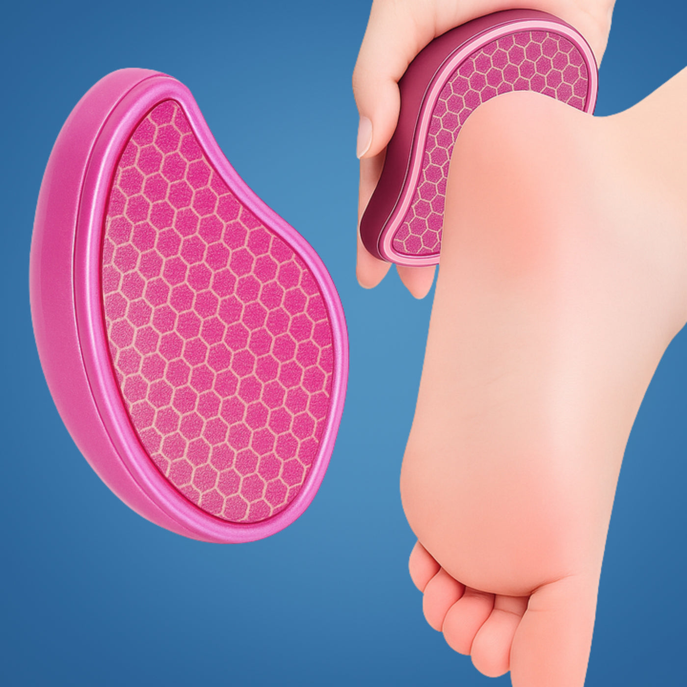 SoleKind | Foot File Hard-Skin Remover – Nano Glass Surface – Washable & Gentle – Smooth Cracked Heels at Home