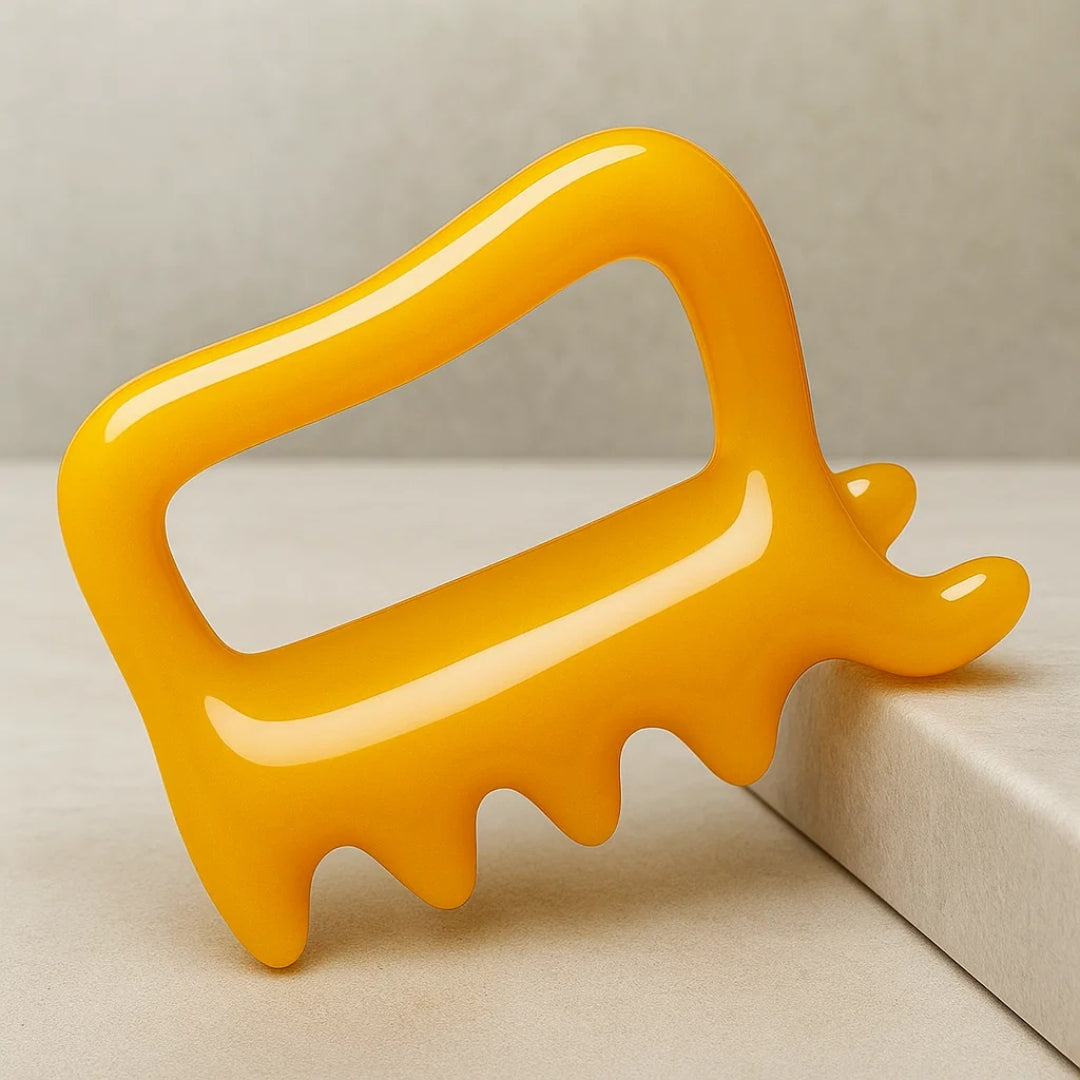 MuscleEase | Acupressure Massager – Knot Relief – Smooth-Edge Handheld Design – Back & Shoulder Recovery – Relax Muscles & Boost Circulation