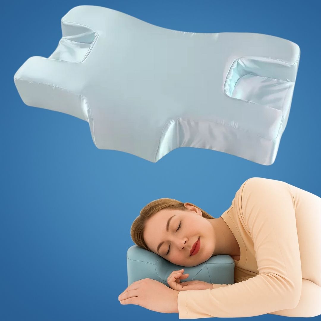 SkinRest | Memory Foam Beauty Pillow – Anti-Wrinkle Support – Breathable Cooling Comfort – Rejuvenated Skin & Pain-Free Sleep Nightly