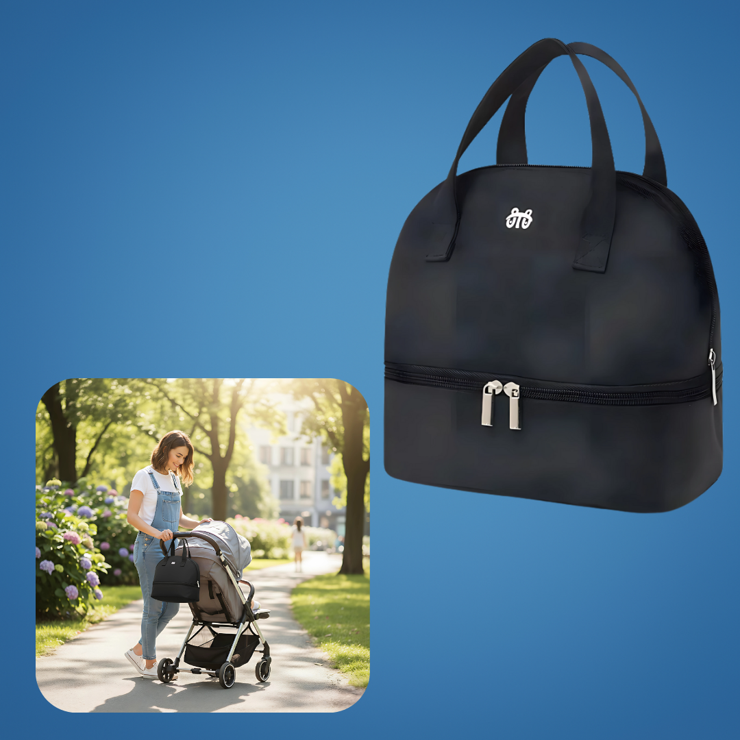 MilkGuard | Insulated Breast Milk Cooler Bag – 8h Cooling – Leakproof & Portable – Keeps Milk Fresh Safe & Hygienic for Working Mums