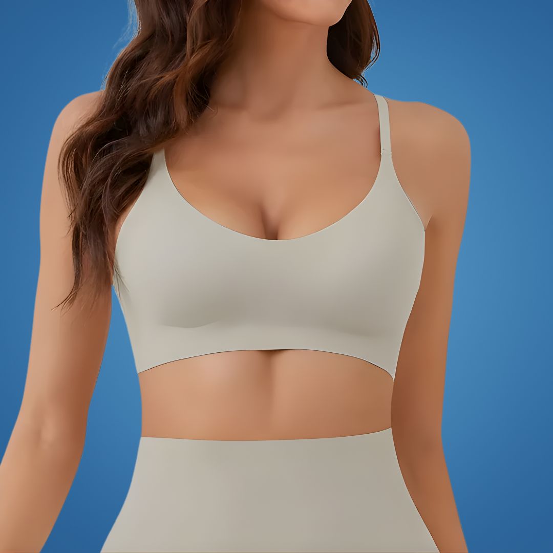 SmoothLift | Seamless Wireless Bra – No Wire Lift Support – Removable Pads – Breathable Smooth Fit for Women Seeking All-Day Comfort