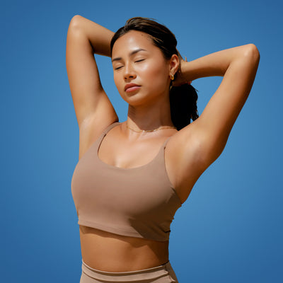 FlexaFit | Yoga Crop Top – Built‑in Bust Support – Breathable Quick‑Dry Fabric – Two‑Layer Comfort – Gym & Active Women