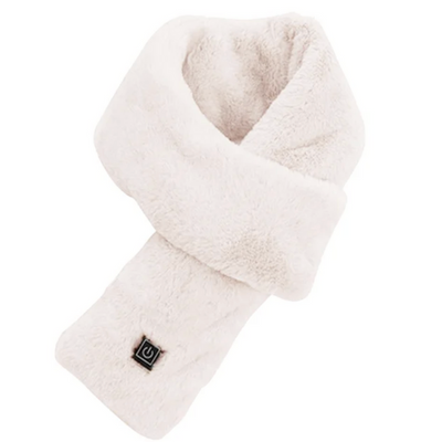 USB-Heated Faux Fur Scarf