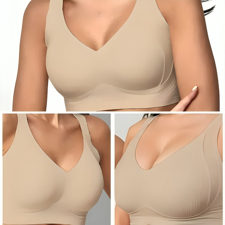 EaseLuxe | Wireless Bra – Seamless Comfort That Smooths Lines – Breathable Smooth Fabric for All-Day Freshness – Everyday Wear Women