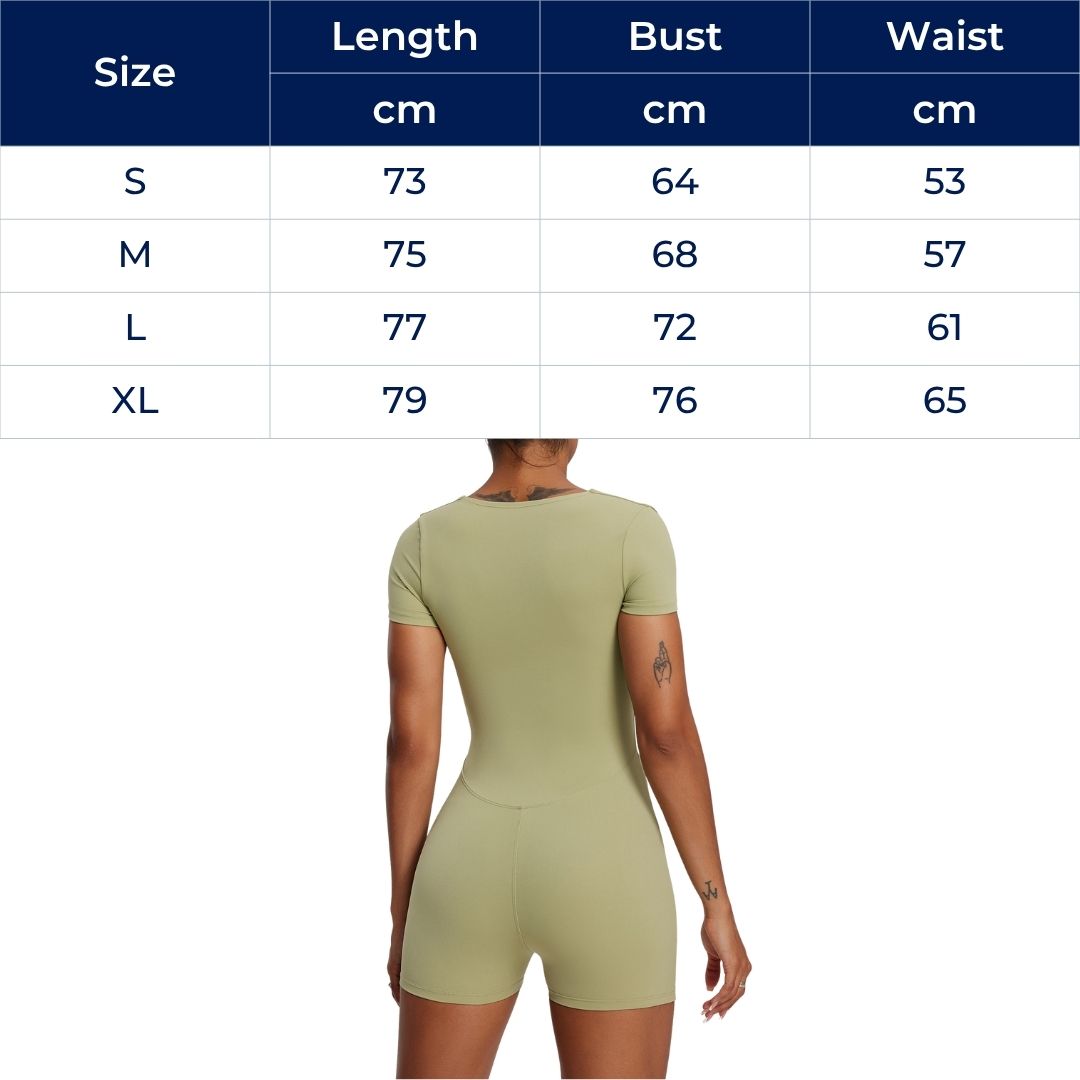 Flexiva | One-Piece Activewear – Supportive Non-See-Through – Breathable Stretch – Women’s Gymwear – Comfort Confidence Performance