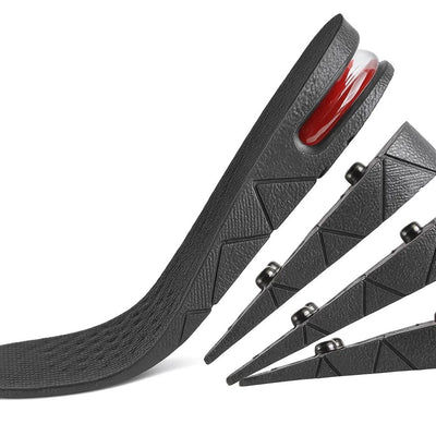 Heelsure | Heel Lift Insoles – Adjustable Height Boost – Breathable Cushioned Gel – Discreet Comfort for Work, Sport or Daily Wear