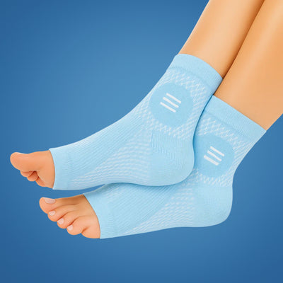Neurowear | Neuropathy Compression Socks – Graduated 20–31 mmHg – Breathable Toeless Design – All‑Day Relief for Swollen Feet