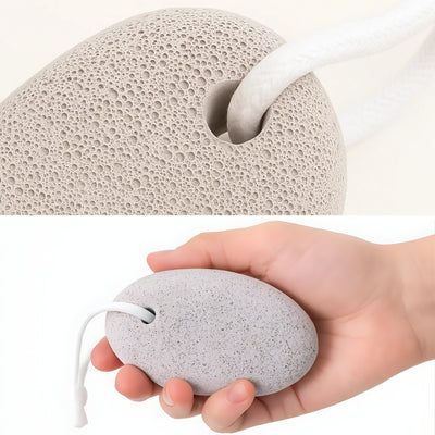SmoothStep | Foot Pumice Stone Callus Remover – Hard Skin Relief – Natural Volcanic Rock – Smooth Cracked Heels Fast with Home Pedicure