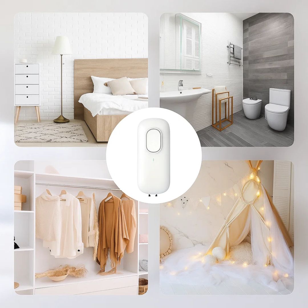 AerisPure | Plug-in Air Purifier – Negative Ion – Ultra-quiet ≤ 5 dB – Removes Smoke Odours & Pet Dander – Clean Fresh Air for Bedrooms