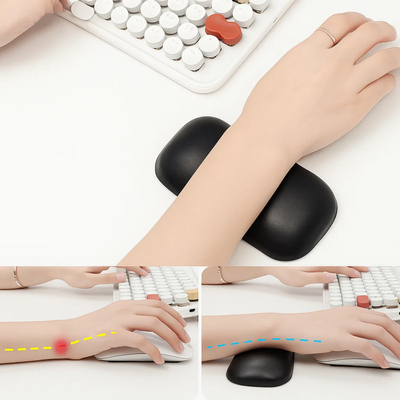 WristEase | Mouse Wrist Rest – Ergonomic Pressure-Relief – Soft Non-Slip Silicone Cushion – Comfort & Pain Relief for Office & Gaming
