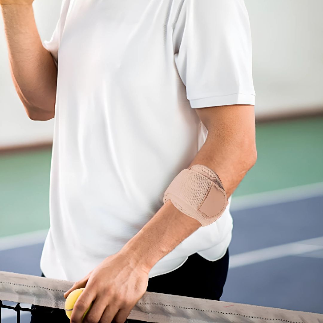 ElbowEase | Tennis Elbow Strap – Adjustable Compression – Breathable Lightweight Design – Sports & Work Support