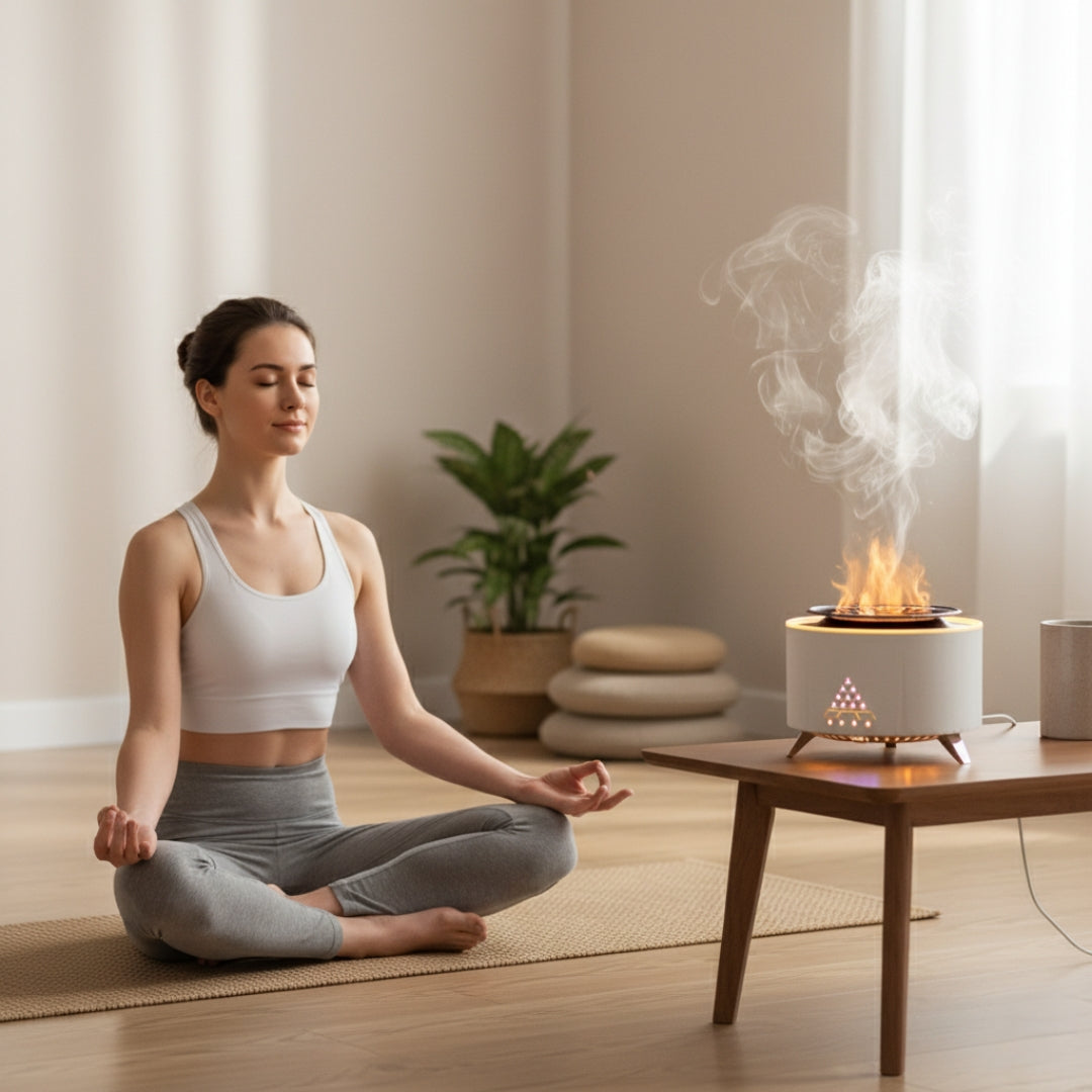 MistAura | Diffuser Humidifier – Ultrasonic Quiet Operation – 350 ml Tank – Sleep Relaxation – Relieves Dry Air & Aids Better Breathing