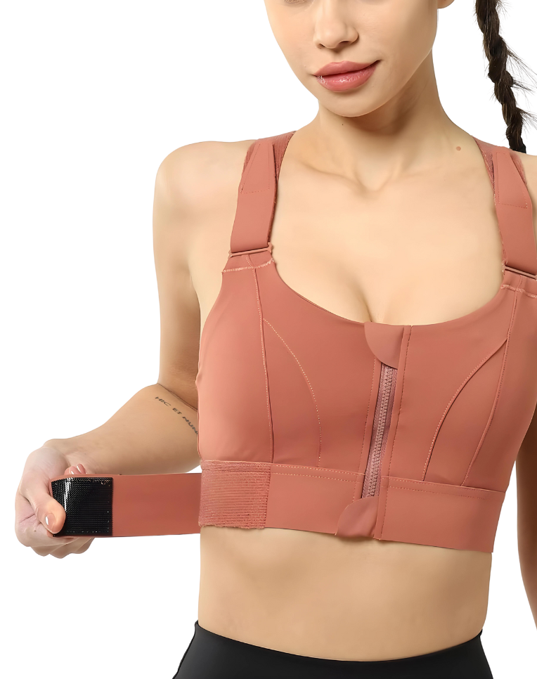 Adjustable, Supportive Sports Bra