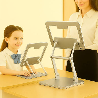 ReadEase | Adjustable Reading Stand – Ergonomic Neck-Relief – Foldable Compact Design – For Home, Office & Desk Comfort
