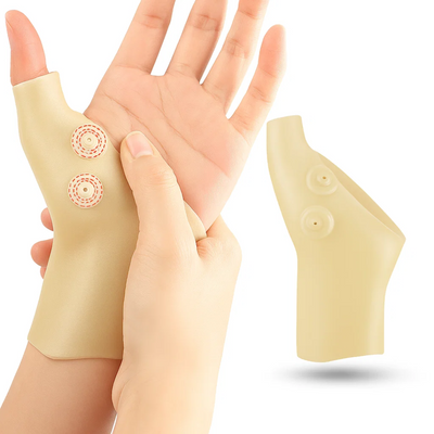 TheraMag | Magnetic Wrist Support Glove – Pain Relief + Compression – Non-Slip Silicone – Arthritis & Joint Support for Everyday Comfort