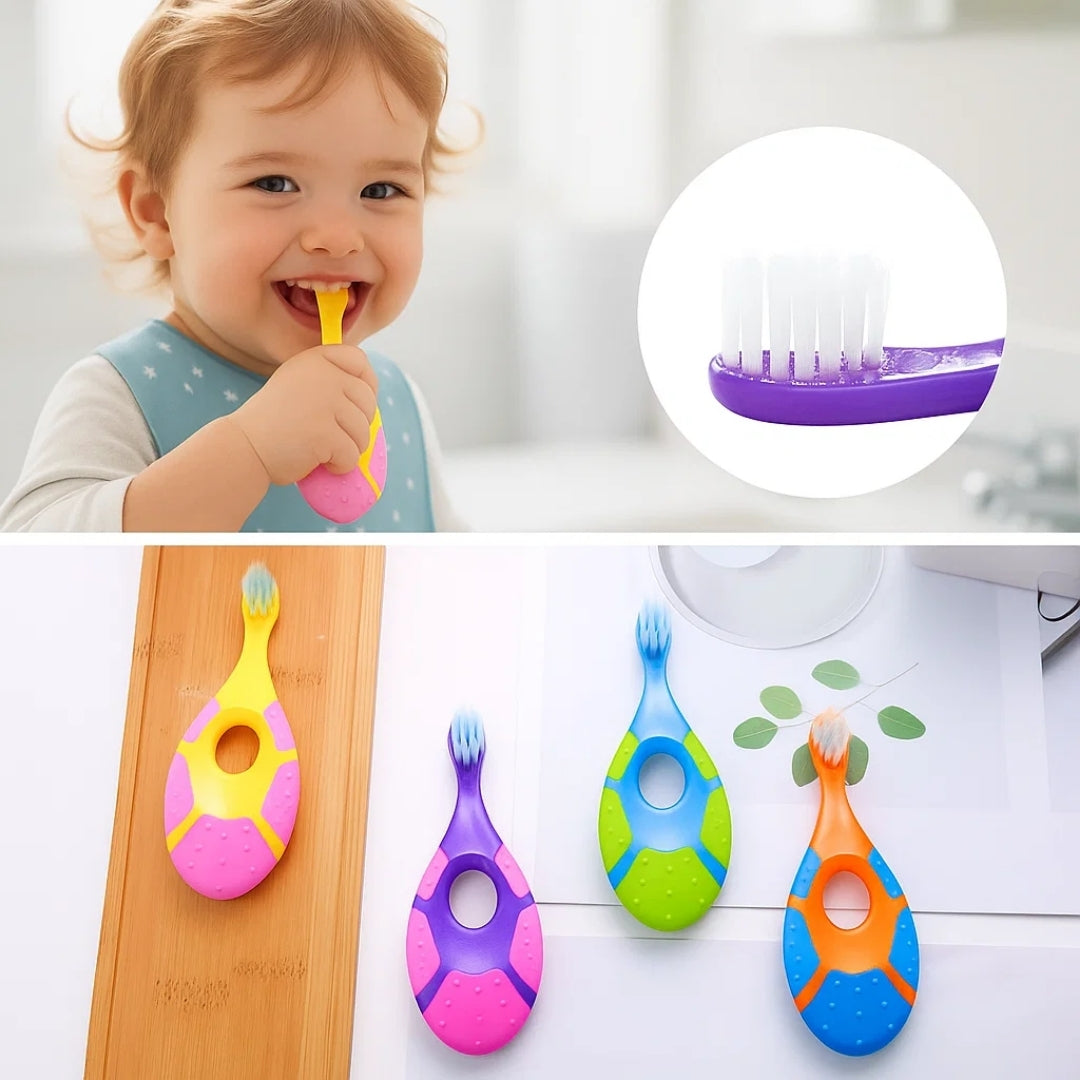 BrightSmile | Kids Soft Toothbrush – Gentle Clean – Ergonomic Handle – Protects Sensitive Gums – Promotes Independence and Happy Smiles