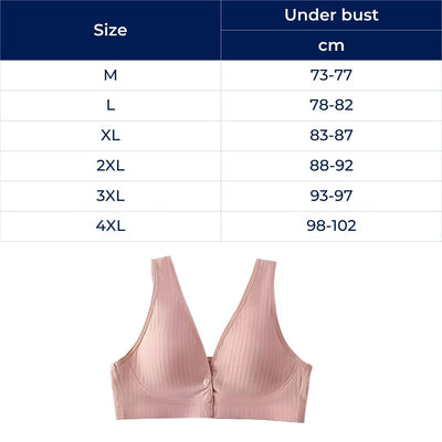 SoftNurse | Nursing Bra – Wire-free Comfort – Breathable Cotton – Easy One-Hand Access – All-Day Support for Breastfeeding Mothers