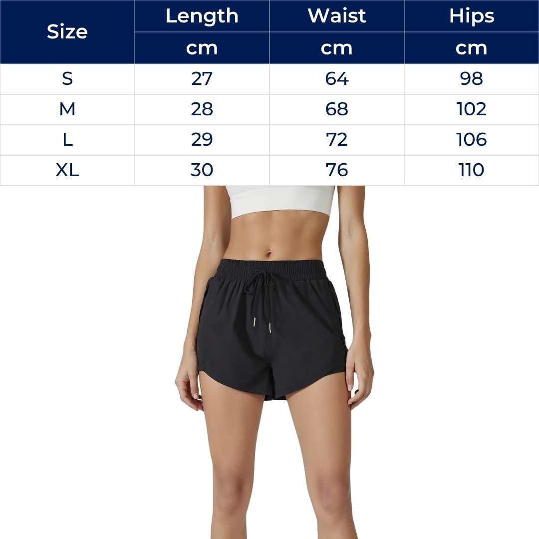 StrideEase | Running Shorts – Anti-Chafe 2-in-1 – Quick-Dry Breathable Fabric – Secure Pocket – Comfort Fit for Runners & Gym Women