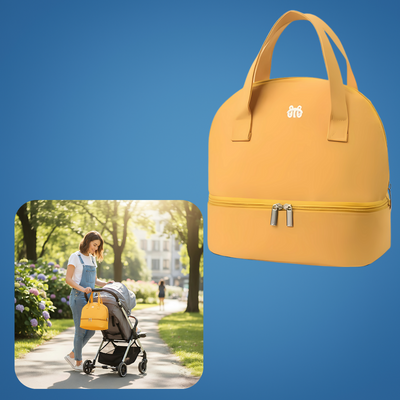 MilkGuard | Insulated Breast Milk Cooler Bag – 8h Cooling – Leakproof & Portable – Keeps Milk Fresh Safe & Hygienic for Working Mums
