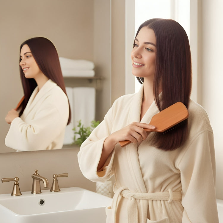 SilkEase | Anti-Static Detangling Brush – Frizz Control – Air Cushion Pad – Reduces Breakage – Adds Smooth, Shiny & Healthy-Looking Hair