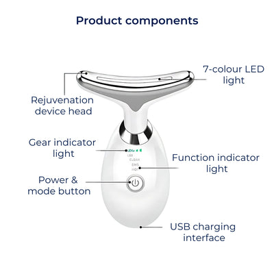 LumiLift | EMS Facial Toner – Microcurrent Skin Tightening, Anti-Aging & Double Chin + Wrinkle Reduction