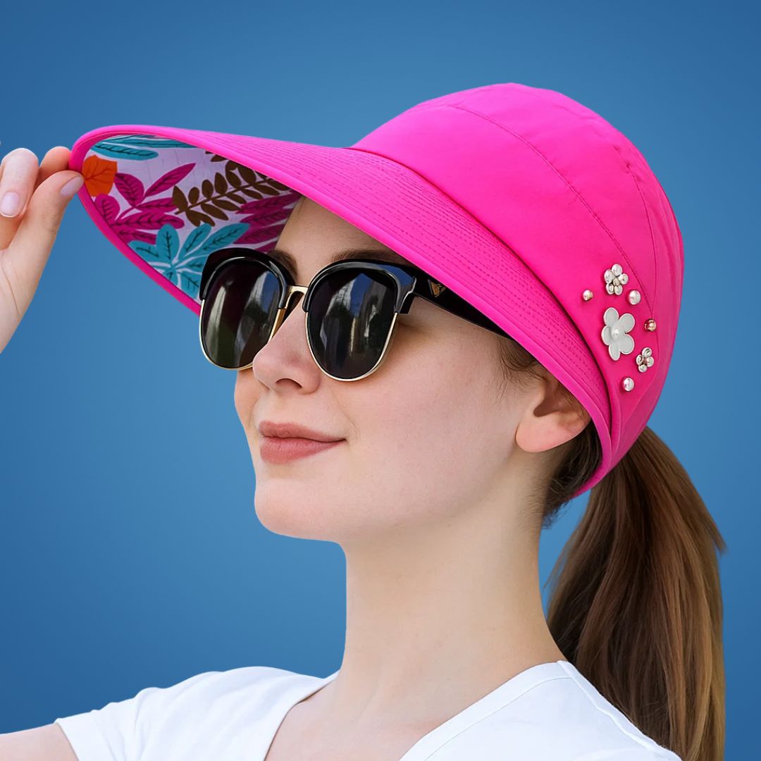 SunGuard | Wide‑Brim UPF Sun Hat – Adjustable Draw‑Cord – Lightweight Breathable Fabric – Summer UV Protection for Beach & Garden