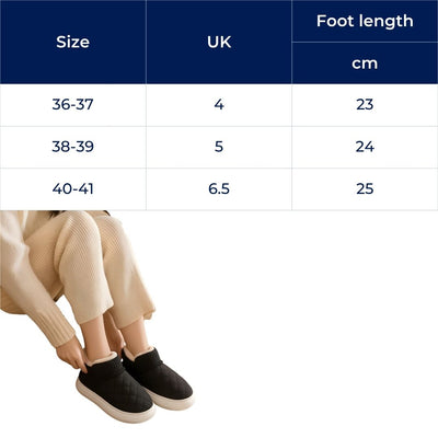CozyStep | Plush Slipper Shoes – Non-Slip Grip – Thick Cushioned Sole – Indoor Comfort – Warm Supportive Fit for Cosy Relaxing Evenings