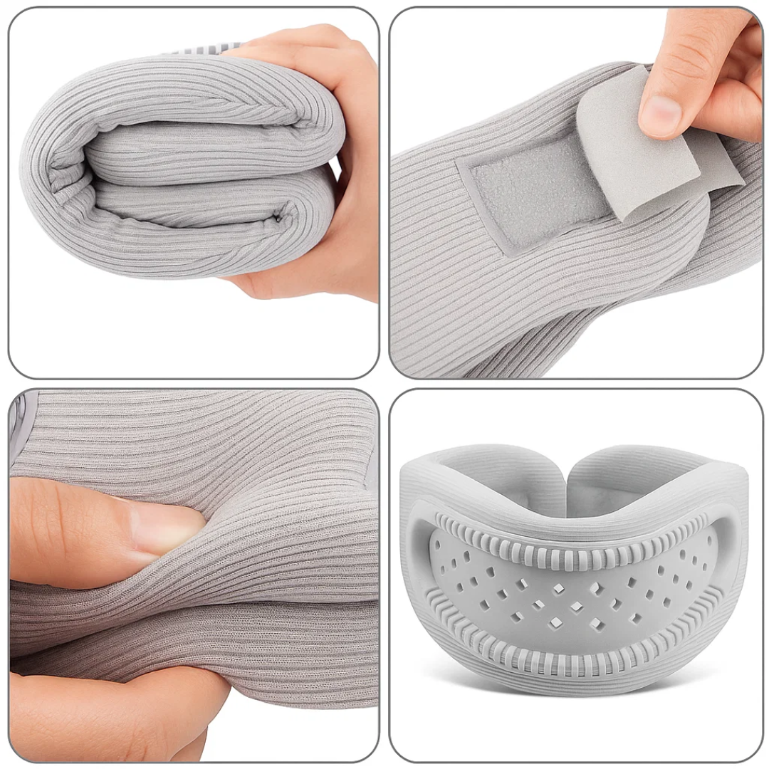 CerviSoft | Soft Cervical Collar – Lightweight Neck Support Brace – Foam Cushioning Breathable Design – Pain Relief for Office & Sleep