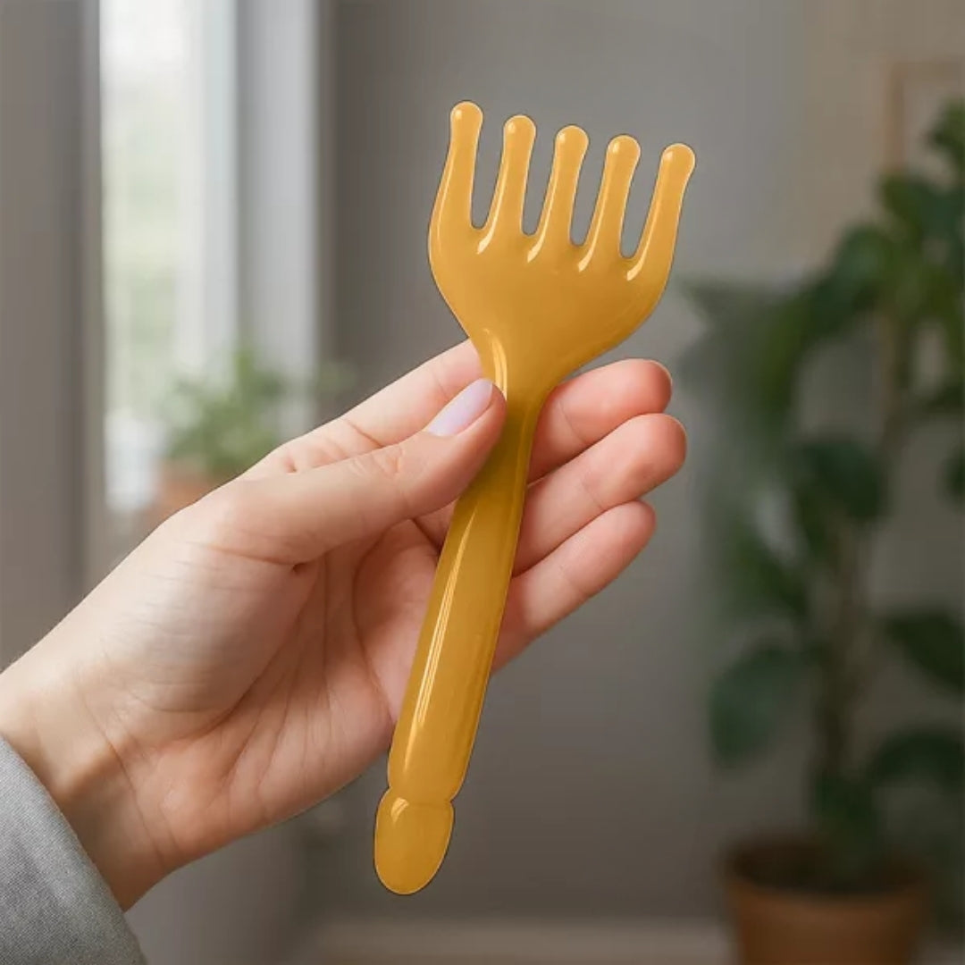 ScalpRevive | Scalp Massager Brush – Boost Hair Growth – Silicone Bristles – Tangle-Free Comfort – Improve Circulation – At-Home Care