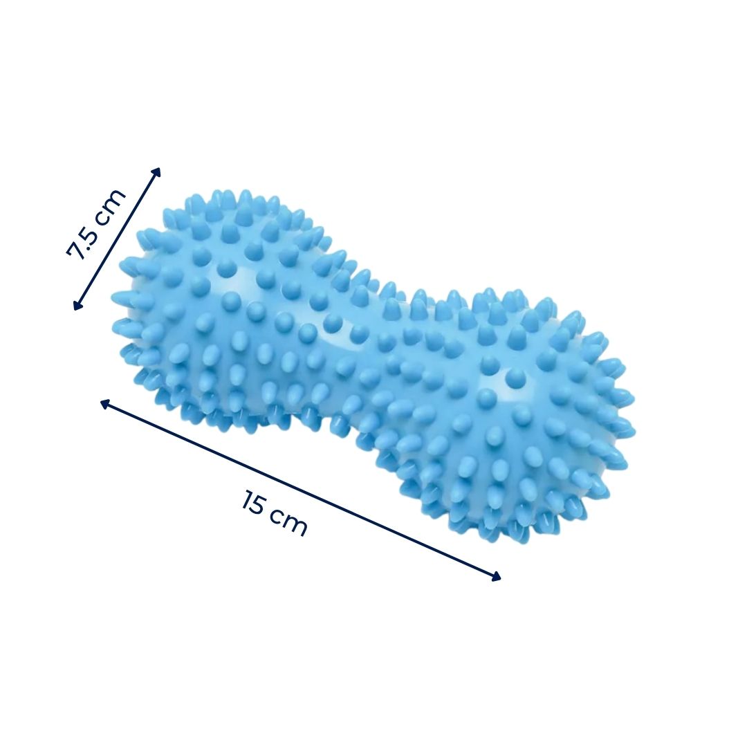 FlexiRelief | Peanut Massage Roller – Deep Tissue Muscle Relief – Firm Spiky Dual-Ball Design – Faster Recovery for Active Lifestyle