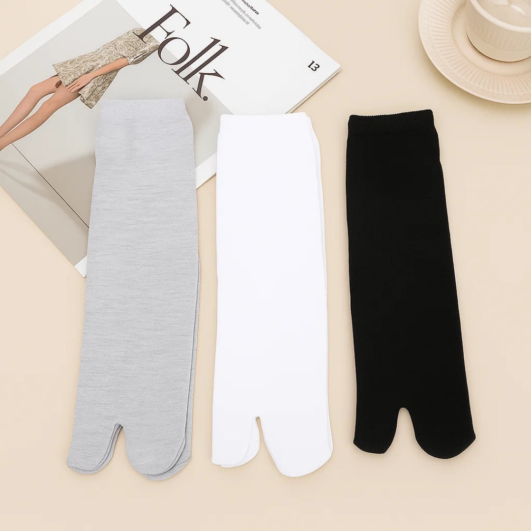 FootEase | Breathable Split-Toe Bunion Socks – Cushioned Support – Pain Relief – Reduces Swelling – Improves Alignment – All-Day Comfort