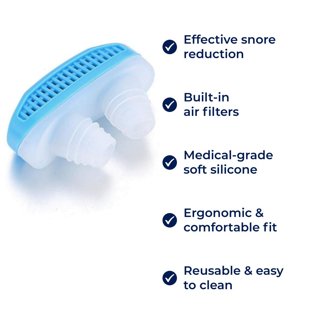SilentEase | Anti-Snore Nasal Dilators – Snoring Relief – Soft Silicone – Comfortable Fit for Adults