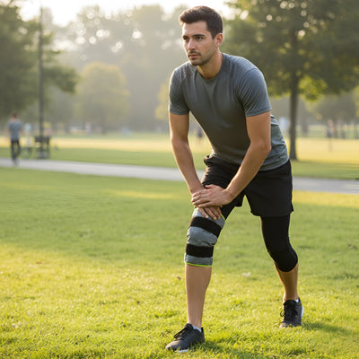 CryoRelief | Knee Ice Pack Wrap – Cold Therapy – Flexible Gel Bead Wrap – Reduces Swelling – Relieves Pain – Speeds Injury Recovery