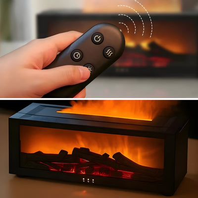 CalmAura | Essential Oil Diffuser Humidifier – Deep Sleep & Dry-Air Relief – Quiet USB-Powered 150 ml Tank – Bedroom & Living Room