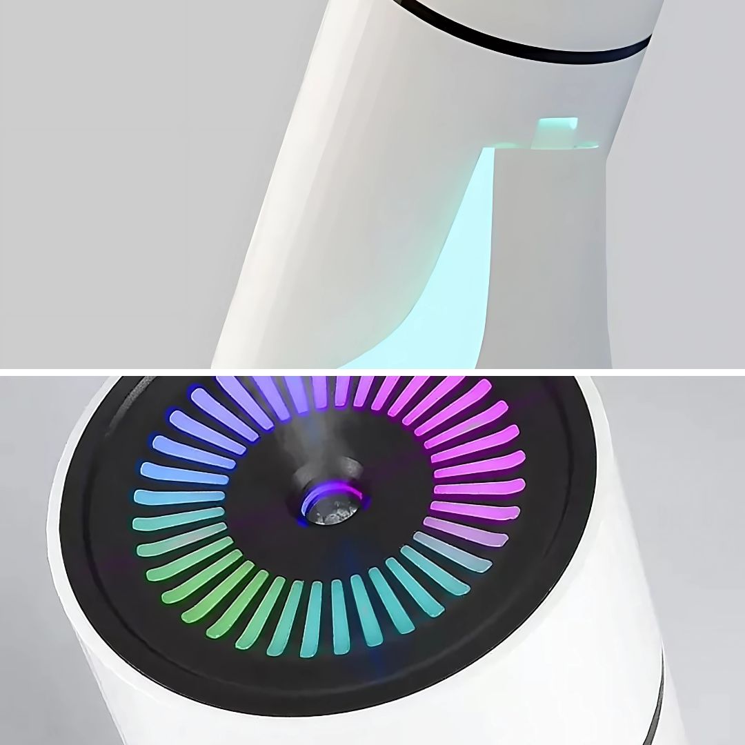 AeroMist | Portable Aromatherapy Humidifier – Ultra Quiet – 90° Tilt Rotation – Relieves Dry Air & Enhances Sleep in Bedroom or Office