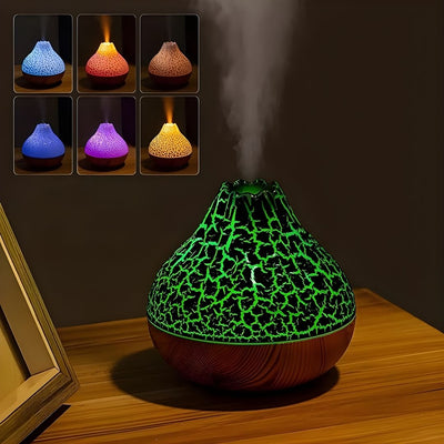 CalmMist | Humidifier and Essential Oil Diffuser – Quiet Ultra-Fine Mist – 300 ml Water Tank – Relieves Dry Skin – Enhances Sleep Quality