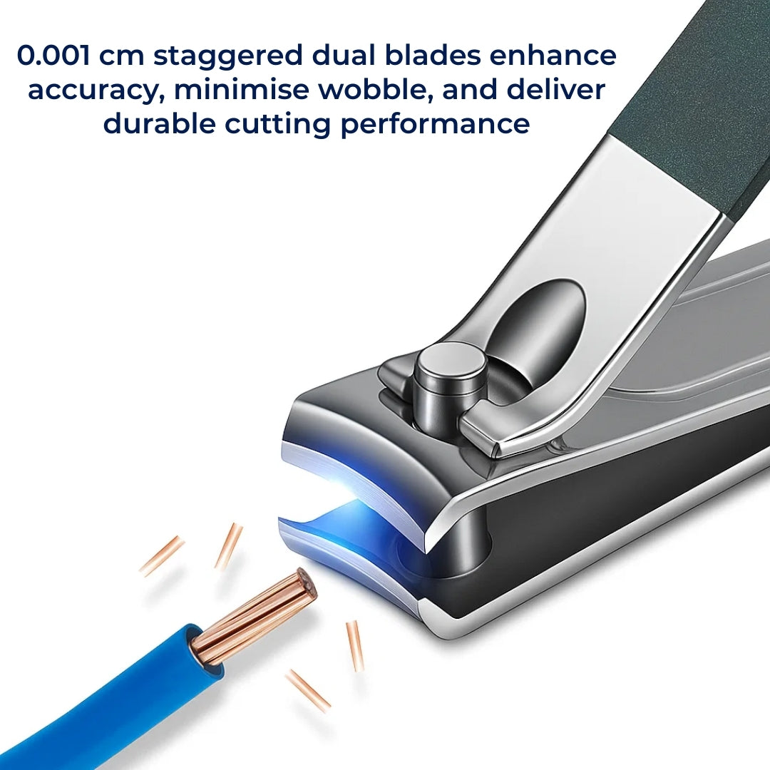 NailEase | 6‑Piece Nail Care Kit – Precise Nail Trimming – Durable Stainless Steel – Compact Design – Ideal for Travel, Home & Everyday Grooming