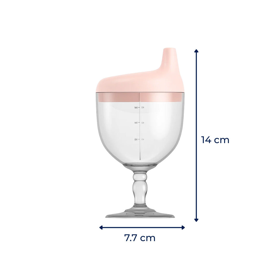 TinySip | Leak‑Proof Transition Sippy Cup – No‑Spill Silicone – Easy‑Grip Handles – Supports Weaning – Mess‑Free Drinking for Toddlers