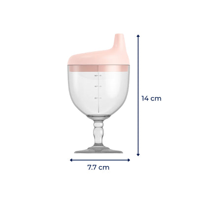 TinySip | Leak‑Proof Transition Sippy Cup – No‑Spill Silicone – Easy‑Grip Handles – Supports Weaning – Mess‑Free Drinking for Toddlers