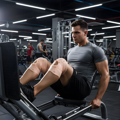 MagniFlex | Magnetic Pain Relief Knee Support – Stimulates Circulation for Fast Recovery – Silicone Anti-Slip Fit – For Running & Arthritis Pain