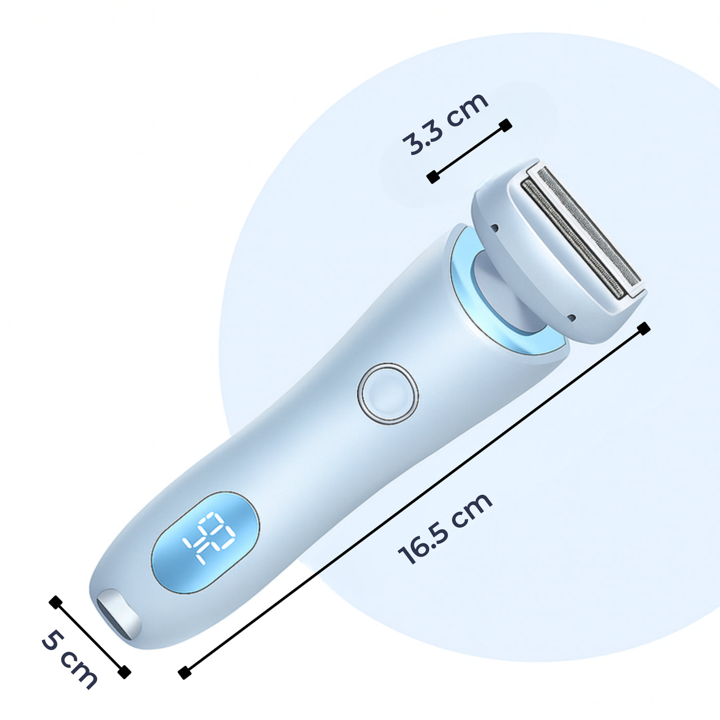 SilkGuard | Bikini Trimmer – Irritation-free Gentle Shave – Waterproof Wet & Dry – Precision Head – Women with Sensitive Skin