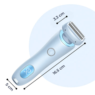 SilkGuard | Bikini Trimmer – Irritation-free Gentle Shave – Waterproof Wet & Dry – Precision Head – Women with Sensitive Skin