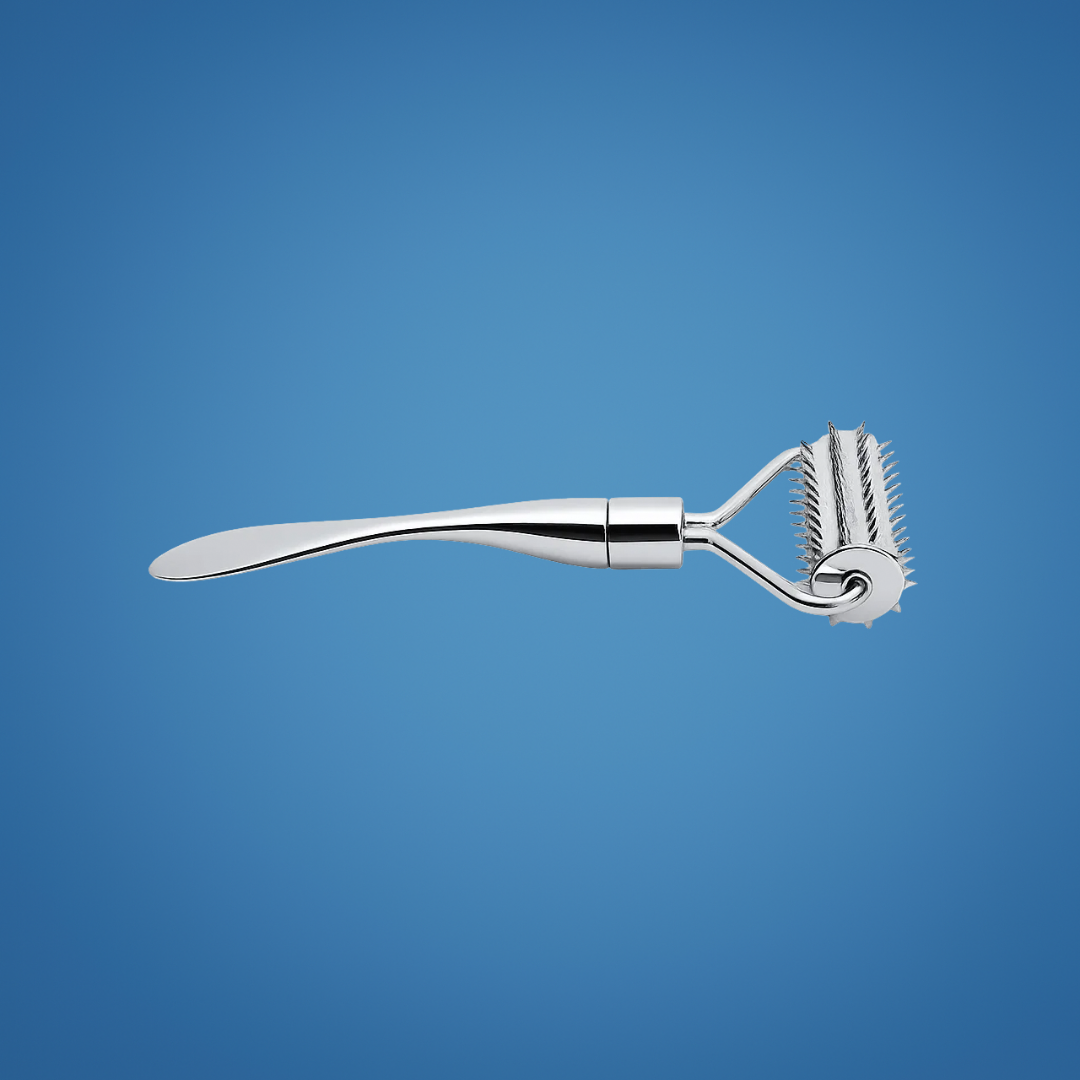 Relaxura | Acupuncture Massage Roller – Stress Relief – Stainless Steel – Improves Circulation – Muscle Pain Relief – Home Spa Self-Care